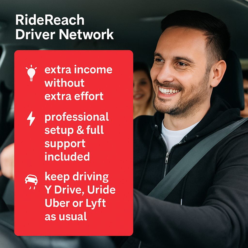 Join the RideReach Driver Network
